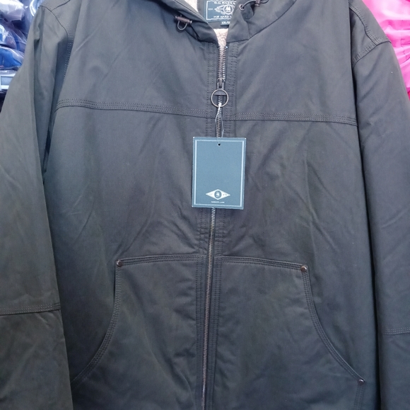 G.H. Bass Canvas hooded hard service jacket - Picture 9 of 11